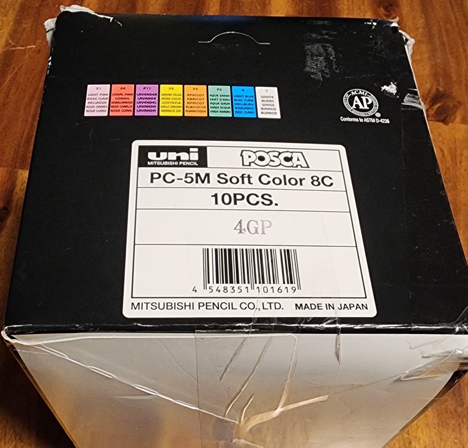 uni-ball POSCA PC-5M Water-Based Paint Markers 1.8-2.5mm (10 Packs of 8) ~ READ