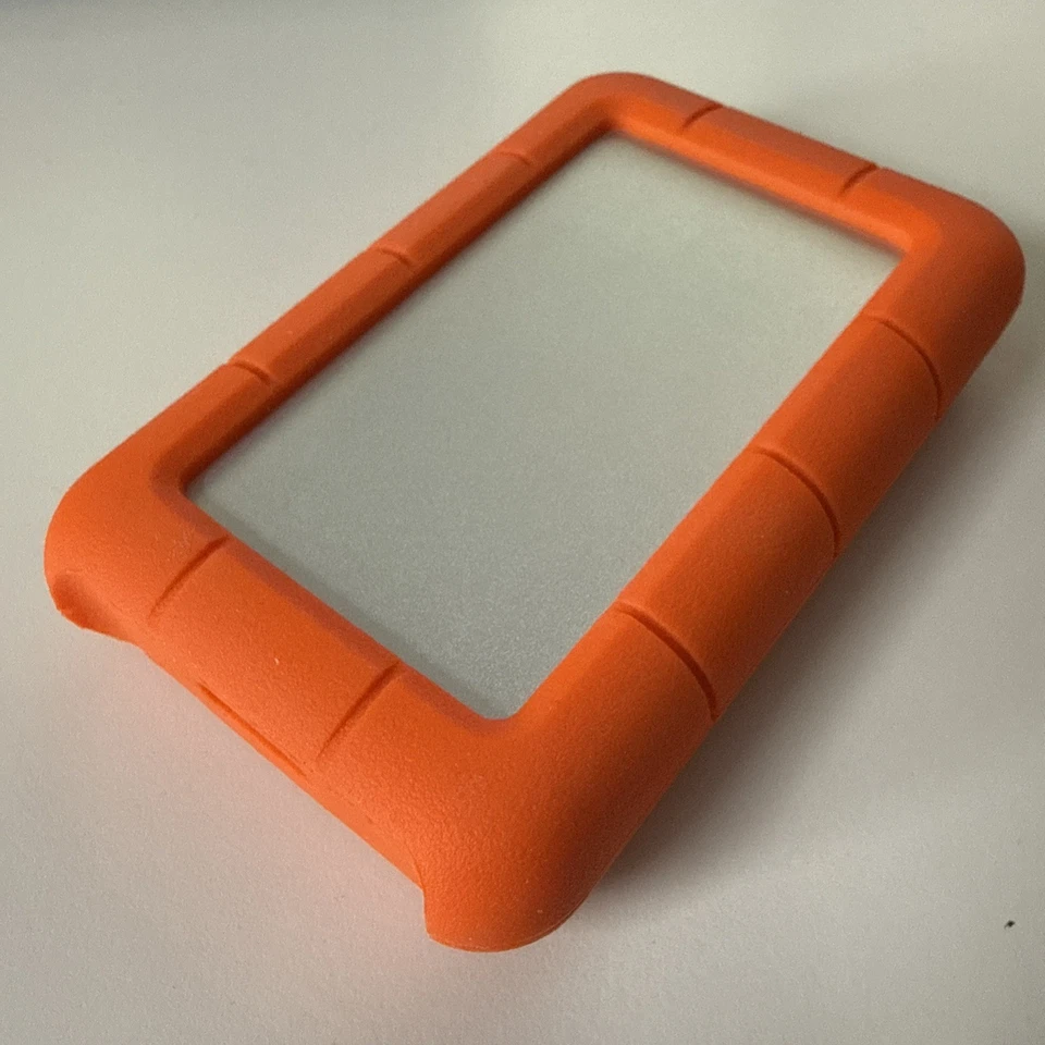 4TB USB-C 3.1 LaCie Rugged LRDOTU6 ST4000LM024 Orange 157 Stunden Disk-Info Top - Bild 2 von 4