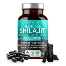 Pure Himalayan Shilajit for Men & Women 10000 mg Maximum Potency with Fulvic ...