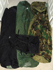 NEW US Military 4 Piece Modular Sleeping Bag Sleep System MSS w/G Bivy Woodland