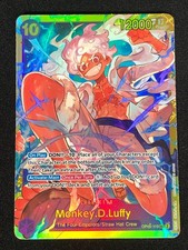One Piece Monkey.D.Luffy OP05-119 SEC Holo (NM)