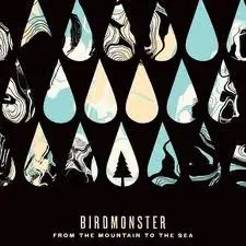 CD Birdmonster From The Mountain To The Sea DIGIPAK Fader Label