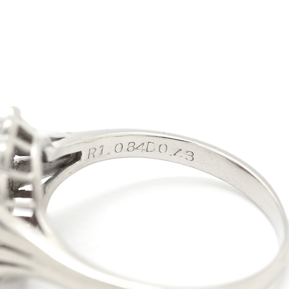 Ring ring Ruby da Earring Pt900 Ruby diamond Plat… - image 5