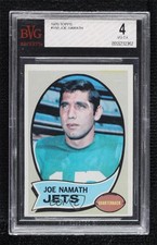1970 Topps Joe Namath #150 BVG 4 HOF 4jh