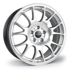 Audi TT A3 A4 Vw Golf Caddy x4 18" BBS CH Style Alloys 8J Et42 Hyper Silver