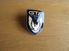 Pontiac 1987-90 Trans Am Front Nose Emblem Black Gold