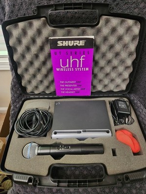 Shure UT1-TC Wireless System UT4A-FS And  Case
