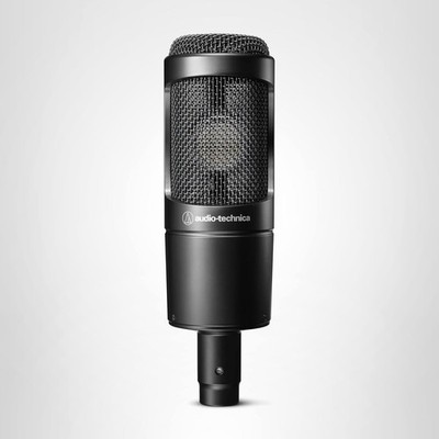Audio-Technica AT2035 Cardioid Condenser Microphone - Black Mint Condition