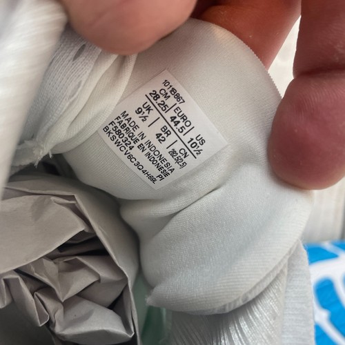 Asics Gel-Kayano 31 Herren Gr. 10,5 Laufschuhe weiß hell cyan *NUR ANPROBIERT* - Bild 9 von 9