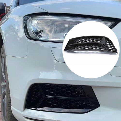 Left Fog Light Cover Bezel For Audi A3 2017 2018-2020 Front Bumper Lamp Grille - Picture 5 of 13
