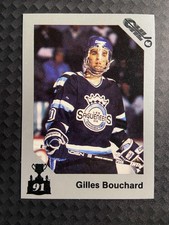 Gilles Bouchard #34 1991 7th Inning Sketch Memorial Cup (CHL)