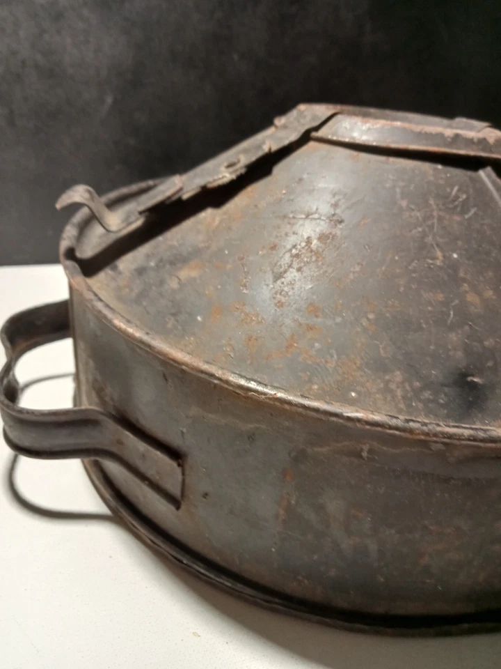 Tamis Crible à Escarbilles pour Cendres - Outil Ancien - Photo 2/4