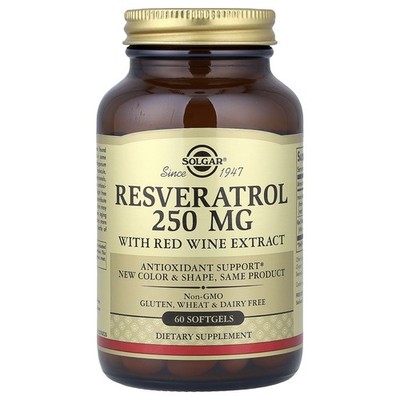 Resveratrol, 60 Softgels