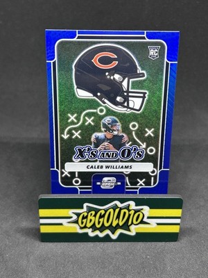 2024 Panini Contenders Optic - XS and Os Caleb Williams Blue Prizm /99 RC