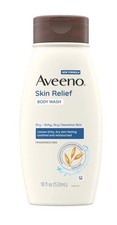 Aveeno Skin Relief Fragrance Free Body Wash 18 Fl Oz for Dry Sensitive Skin