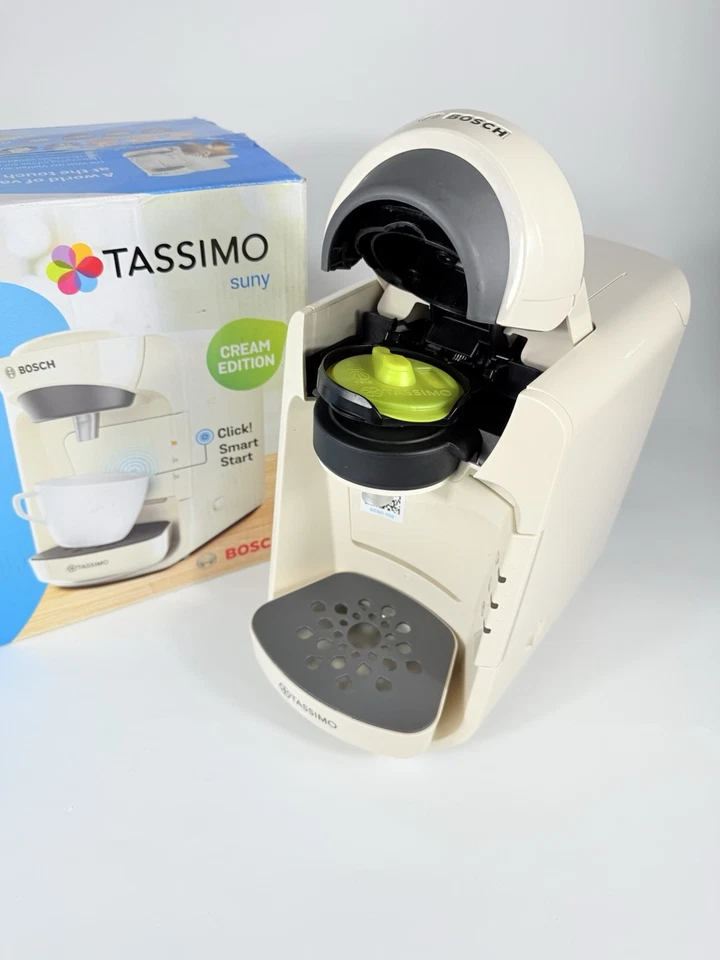 Tassimo by Bosch Suny 'Special Edition' TAS3107GB Kaffeevollautomat 1300W - Creme - Bild 2 von 4