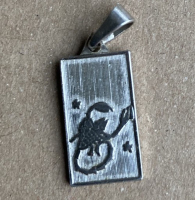 Sternzeichen Anhänger Scorpion