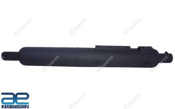 Auspuff Endtopf Mit Schallwand Schwarz Passend FüR Royal Enfield Classic 350 ...-image