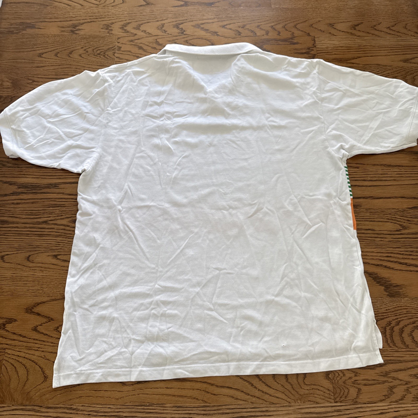 Vintage Pepsi Cola Nickel’s Worth Polo Shirt 4XL White Striped Embroidered Rare image 10
