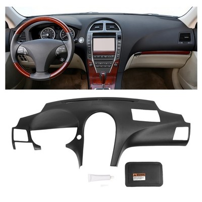 Molded Dashboard Cover Dash Cap Overlay Black For Lexus ES350 2007-2012