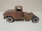 TONKA SEMI TRUCK CAB STEEL TOY FOR PARTS RESTORE 12" LONG