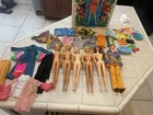 Vtg 1960s Barbie Lot 2 Twist N Turn Dolls Clothes And 1971 Groovy Ken, Access