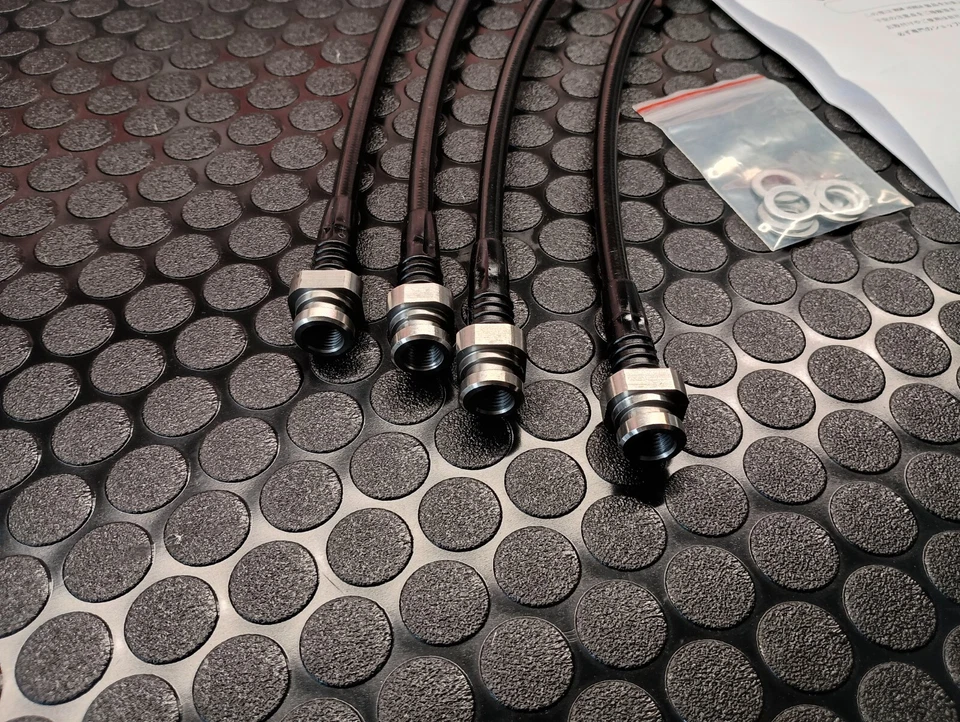 Líneas de freno M&M Honda CL7 para Accord Euro-R o Acura TSX Foto 2 de 4