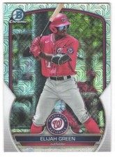 2023 Bowman Elijah Green #BCP-23 Chrome Prospects Mojo Refractors