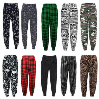 Damen bedruckte Ali Baba Haremhose