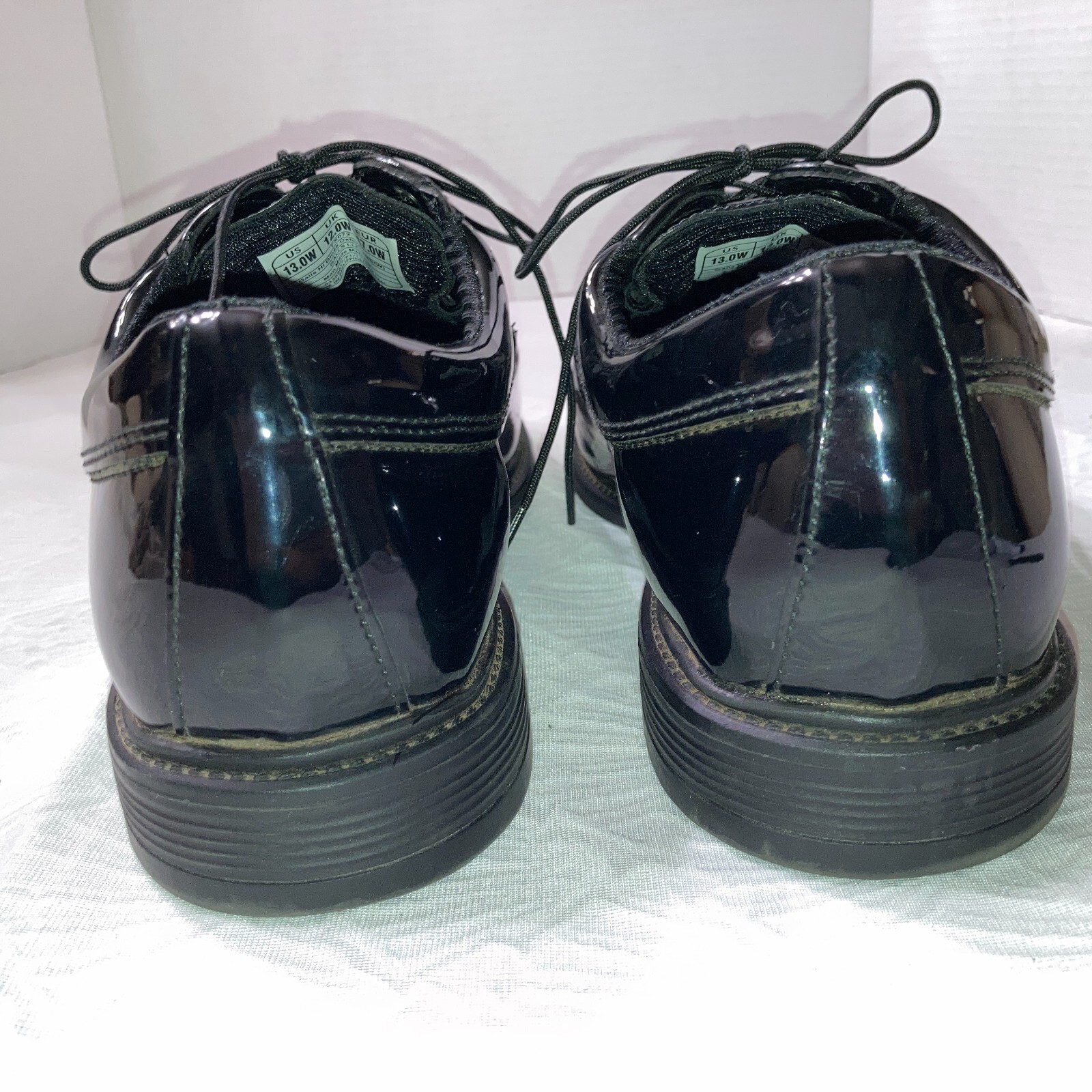 GALLS LAWPRO HIGH GLOSS OXFORD SHOES FX072 BLACK MENS… Gem