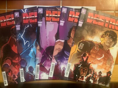 Image Comics - DESTRO #1, 2, 3, 4, 5 SET -CONNECTING ''C'' COVERS NIKOLA CIZMESIJA