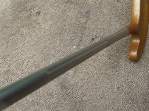 Acushnet Titleist Bulls Eye M5C 36" Brass Flange Blade Putter - Picture 5 of 8