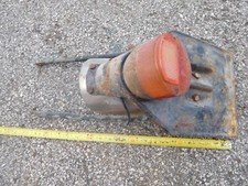 MOTO PORTA FARO TARGA STOP FANALE TELAIO 175 GILERA DUCATI GUZZI MORINI CEV 9241