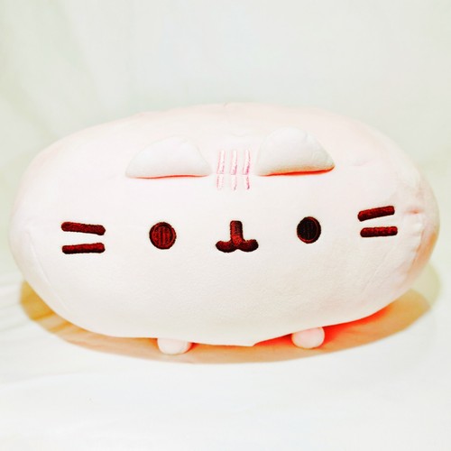 2019 GUND Pusheen Squisheen Round Pink Cat 11" Super Soft Plush EUC - Picture 3 of 9
