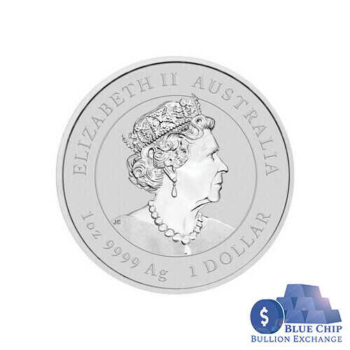 2021 $1 YEAR OF THE OX 1oz SILVER BULLION COIN IN CAPSULE - Picture 2 of 4