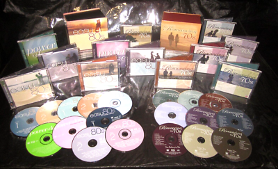 New! TIME LIFE 19 CDs Easy 80s Eighties 10 CD Set & Romancing The