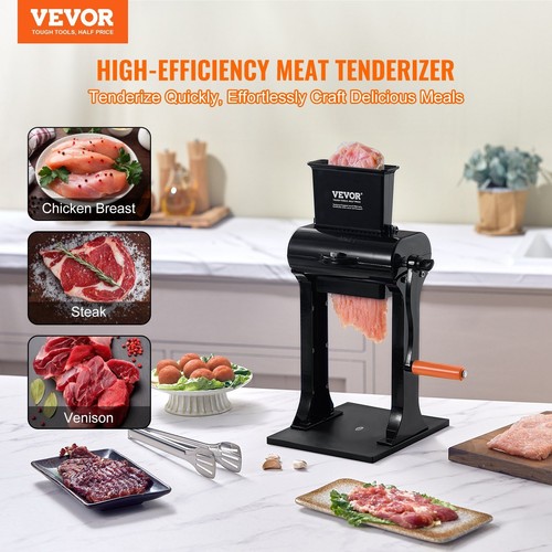 Heavy Duty Stainless Steel Manual Meat Tenderizer Machine with 31 Blades - Picture 2 of 11