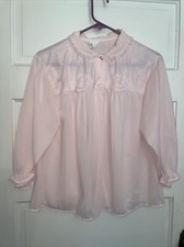 Vintage Philmaid Pink Nylon Bed Jacket 40/42