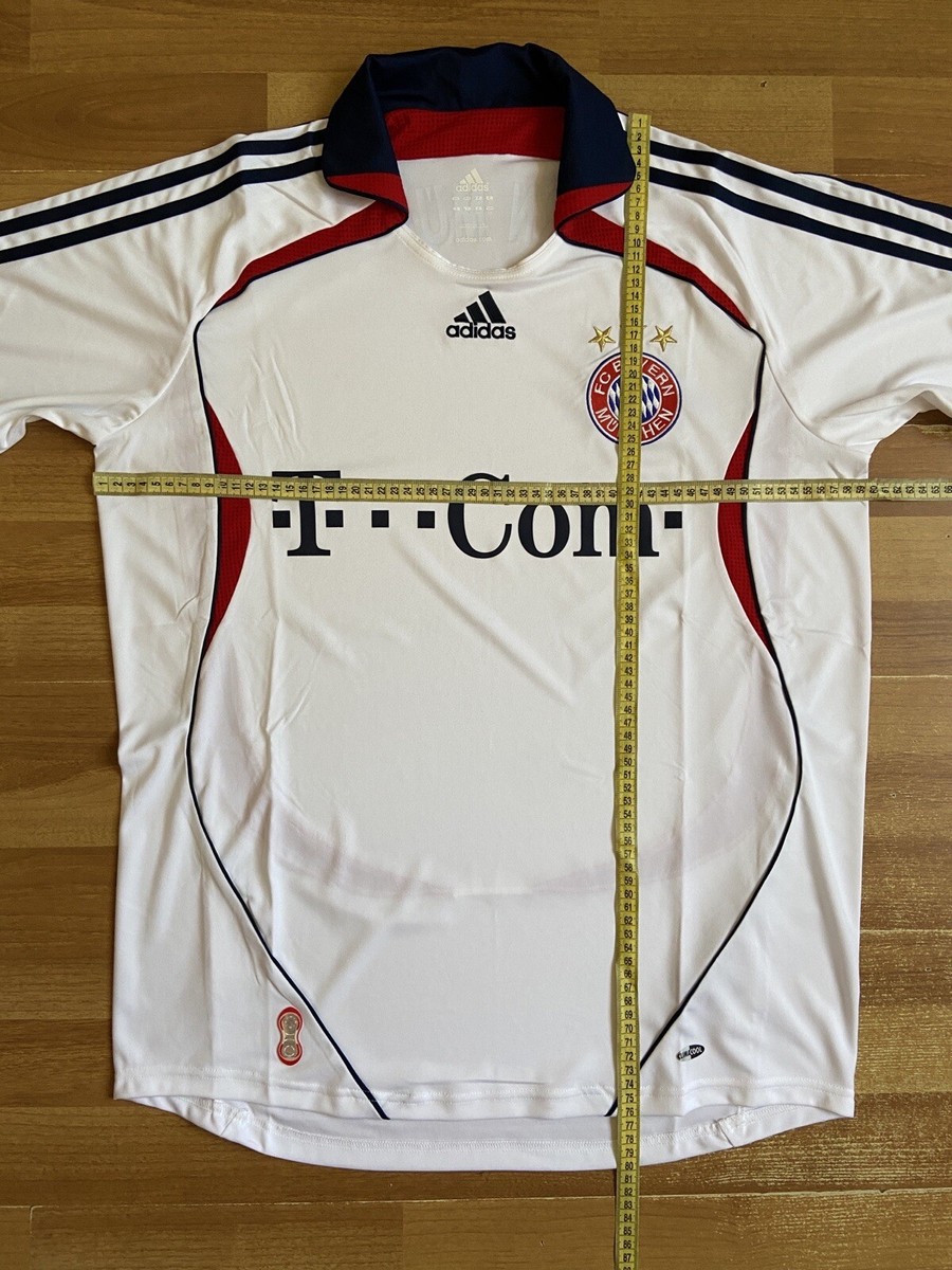 BAYERN MÜNICH 2006 2008 AWAY FOOTBALL SHIRT SOCCER JERSEY BAYERN MÜNICH 2006 2008 AWAY FOOTBALL SHIRT SOCCER JERSEY