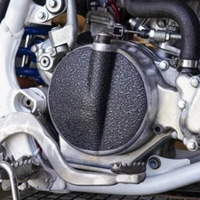 Black Clutch Guard 2003-2007 Honda CR85 Cover Grip Tape Protector CR 85 CR85R RB