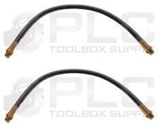 LOT OF 2 NEW CONTINENTAL SGUN-03 GREASE GUN HOSE 3/16" APPROX 18" LONG