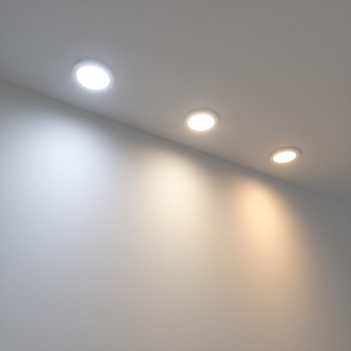 10x LED Panel Einbaustrahler Deckenlampe Deckenleuchte strahler Runde Lampe DE - Bild 2 von 26