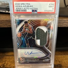 2020 Panini Spectra Udoka Azubuike 2 Color RPA PSA 9 Astral Prizm RC /35