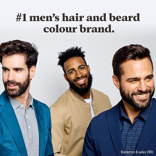 Moustache & Beard, Beard Dye for Grey Hair with Brush Included, Eliminates Grey - Picture 4 of 12