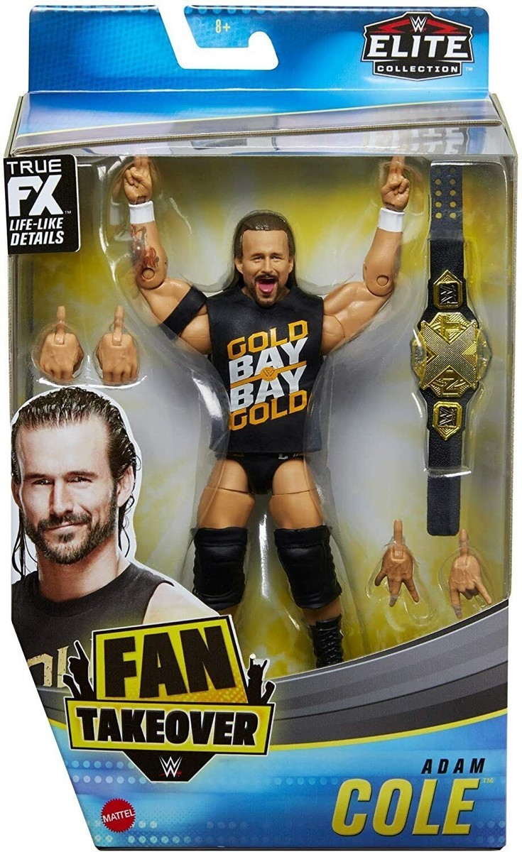 WWE Adam Cole Elite Fan Takeover NXT Belt Undisputed Era AEW