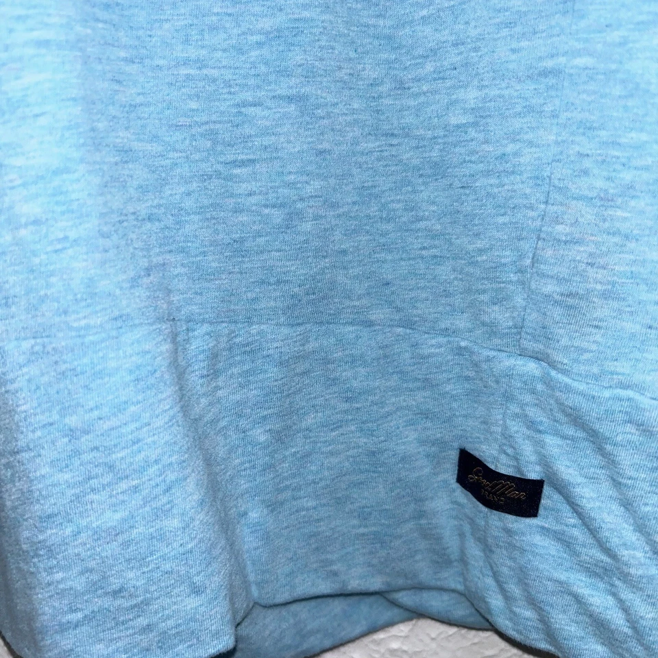 Camiseta deportiva GoodMan Brand Premium Victory con muesca en V manga corta grande para hombre Foto 3 de 4