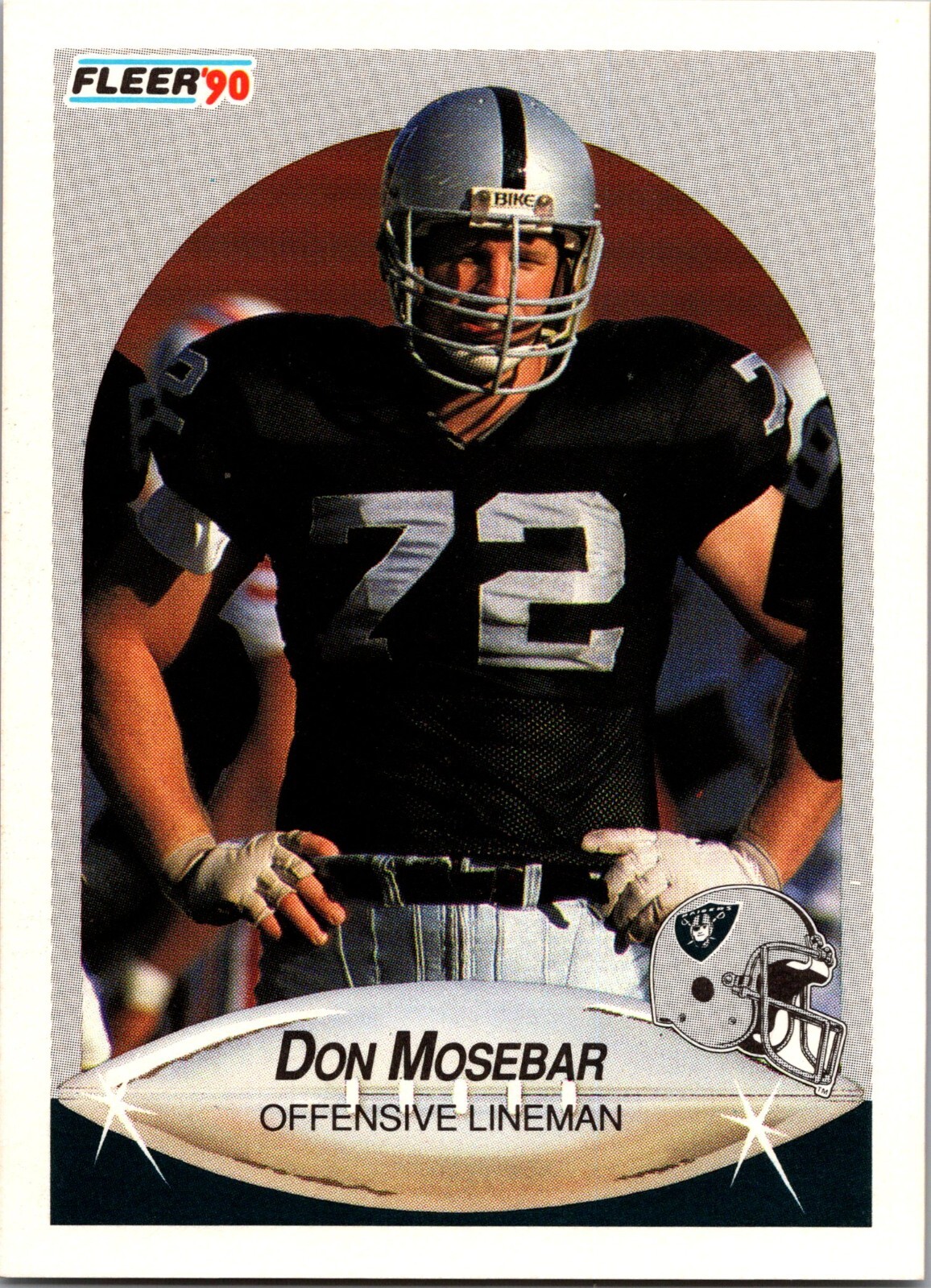 1990 Fleer - #258 Don Mosebar