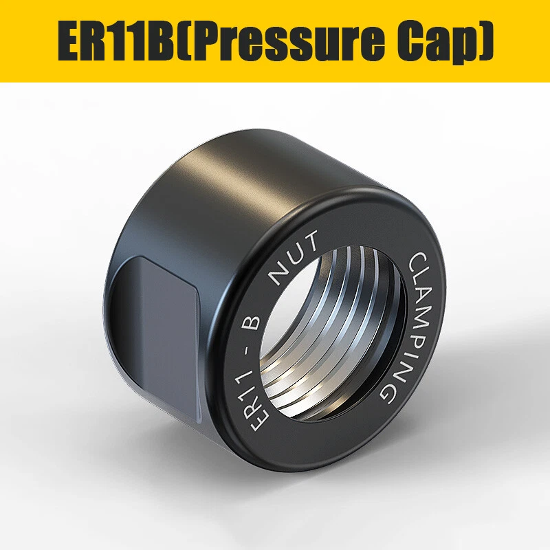 ER11A/ER11B Type Collet Clamping Nut Chuck Holder ER11A/B for CNC Lathe Milling - Image 3 of 3