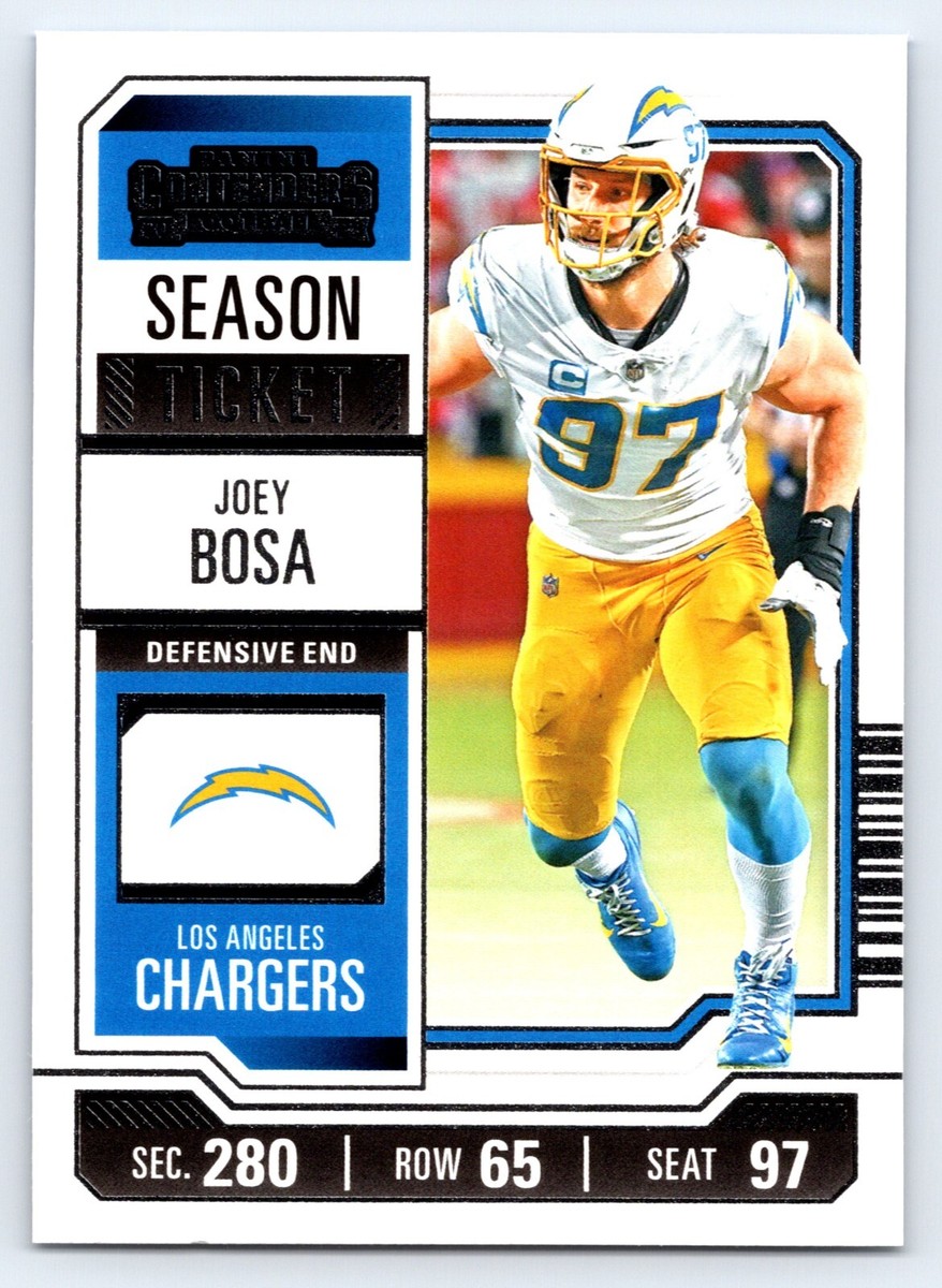 2023 Panini Contenders Football #58 Joey Bosa Los Angeles Chargers