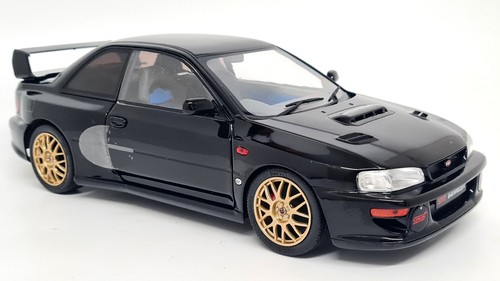 Solido 1/18 Subaru Impreza 22B Black 1998 (DOOR) Diecast model Car - Picture 5 of 13